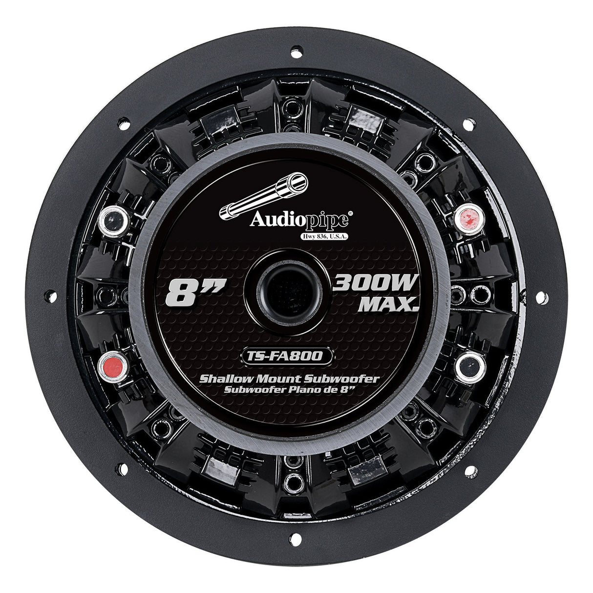8” Shallow Mount Subwoofer (TS-FA800) Audiopipe