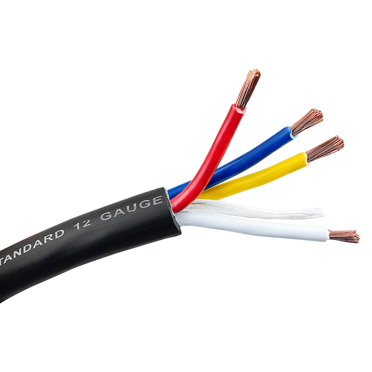 250Ft Speaker Cable, 12 AWG, 4 Conductors (TSPK-412-250) Audiopipe