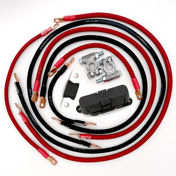 Toyota Tacoma Big 7 Battery Cable Kit (Gen 2 - 2005-2015) Big7Kits