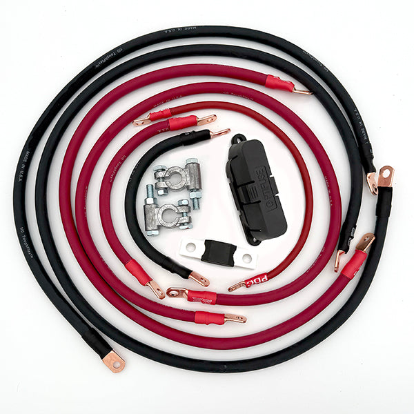 Toyota Tacoma Big 7 Battery Cable Kit (Gen 3 - 2016-2021) Big7Kits