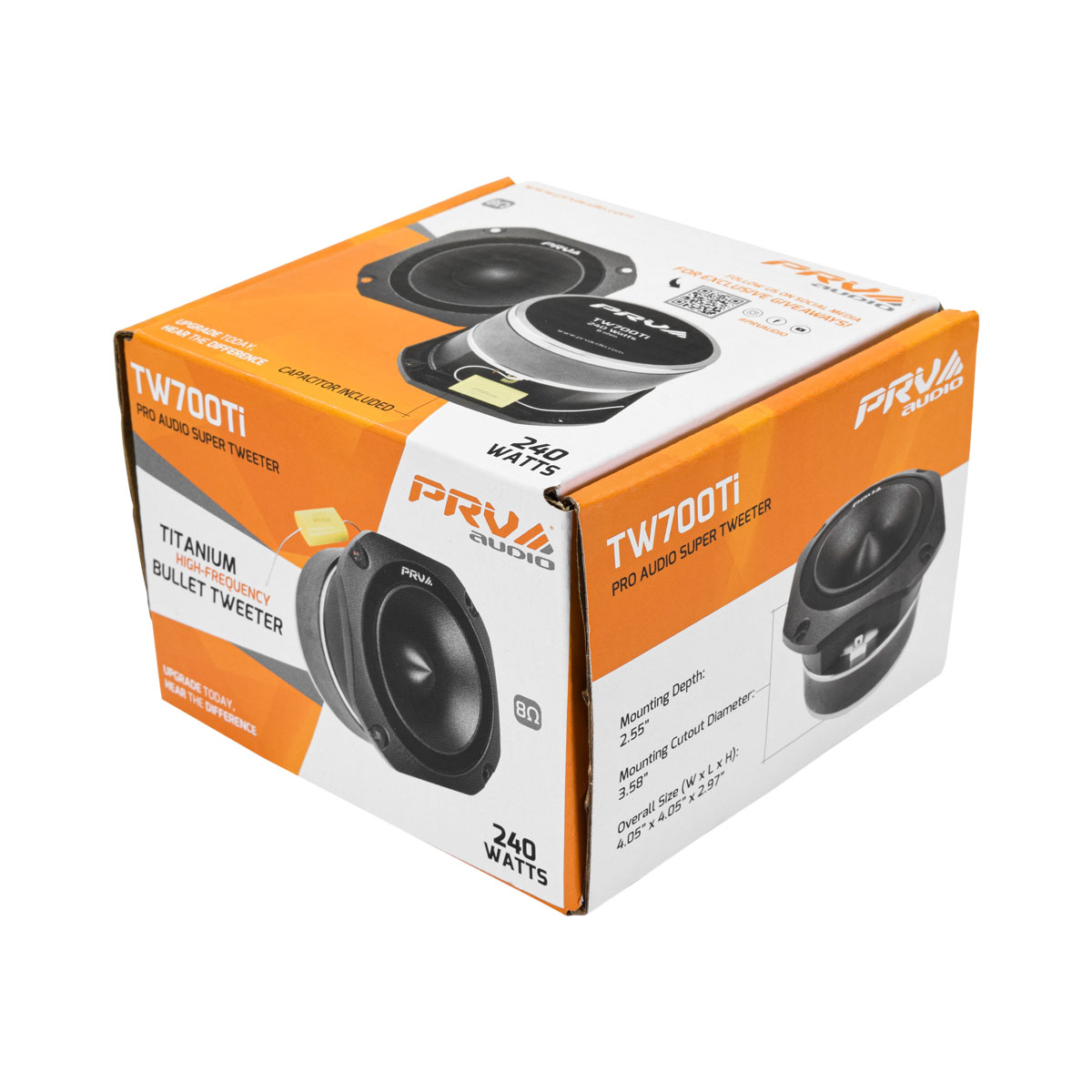 PRV Audio TW700Ti Titanium Bullet Super Tweeter