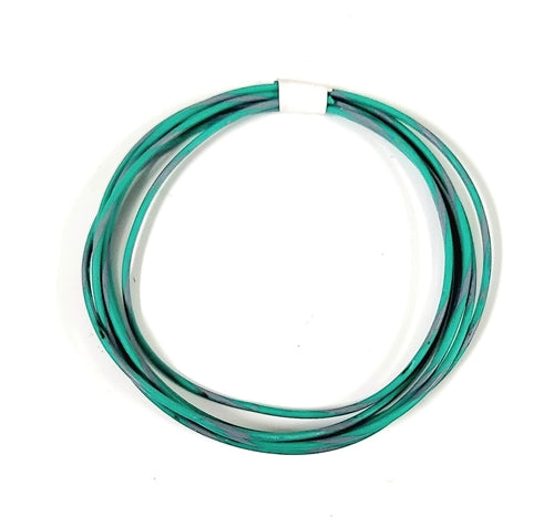 TXL 18 AWG AUTOMOTIVE WIRE GREEN W/ GRAY STRIPE