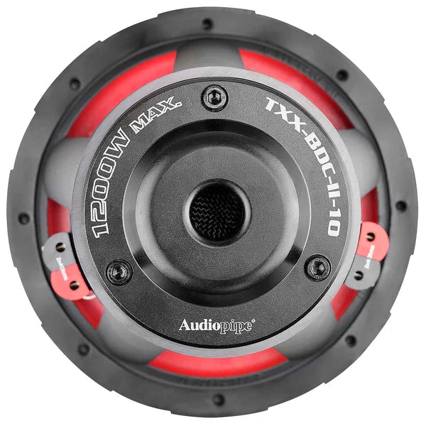 Audiopipe TXX-BDC-II-10 10" 600W RMS Subwoofer DVC 4-Ohm
