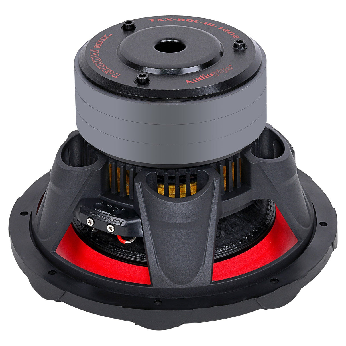 Triple Stack Composite Cone Subwoofer (TXX-BDC-III-12D2) Audiopipe