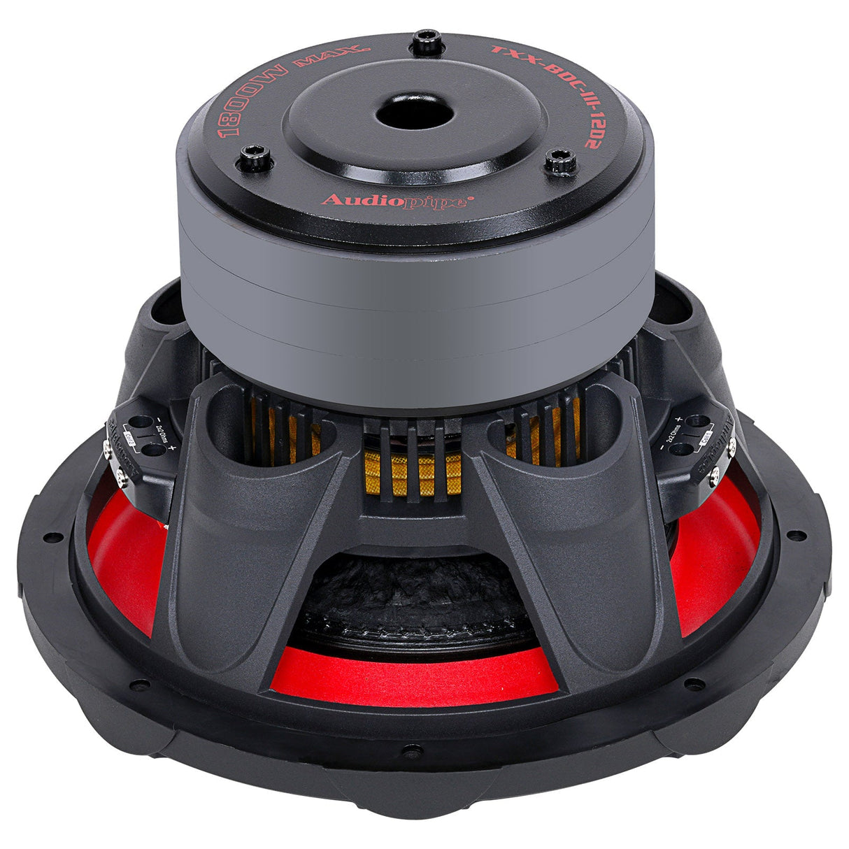 Triple Stack Composite Cone Subwoofer (TXX-BDC-III-12D2) Audiopipe