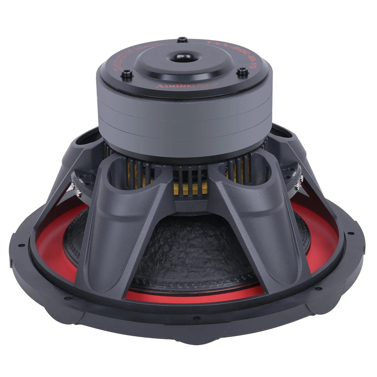 Audiopipe TXX-BDC-III-15 | 15" 1200 RMS Triple Stack Composite Cone Subwoofer Audiopipe