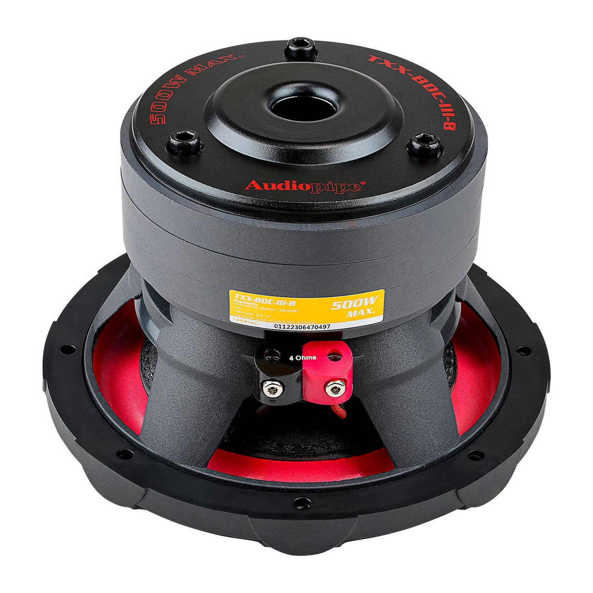 8" Triple Stack Composite Cone Subwoofer (TXX-BDC-III-8) Audiopipe