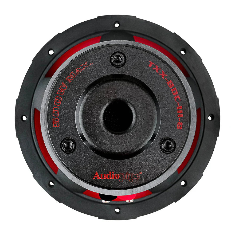 Audiopipe TXX-BDC-III-8 8" 250W RMS Triple Stack Subwoofer DVC 4-Ohm Audiopipe