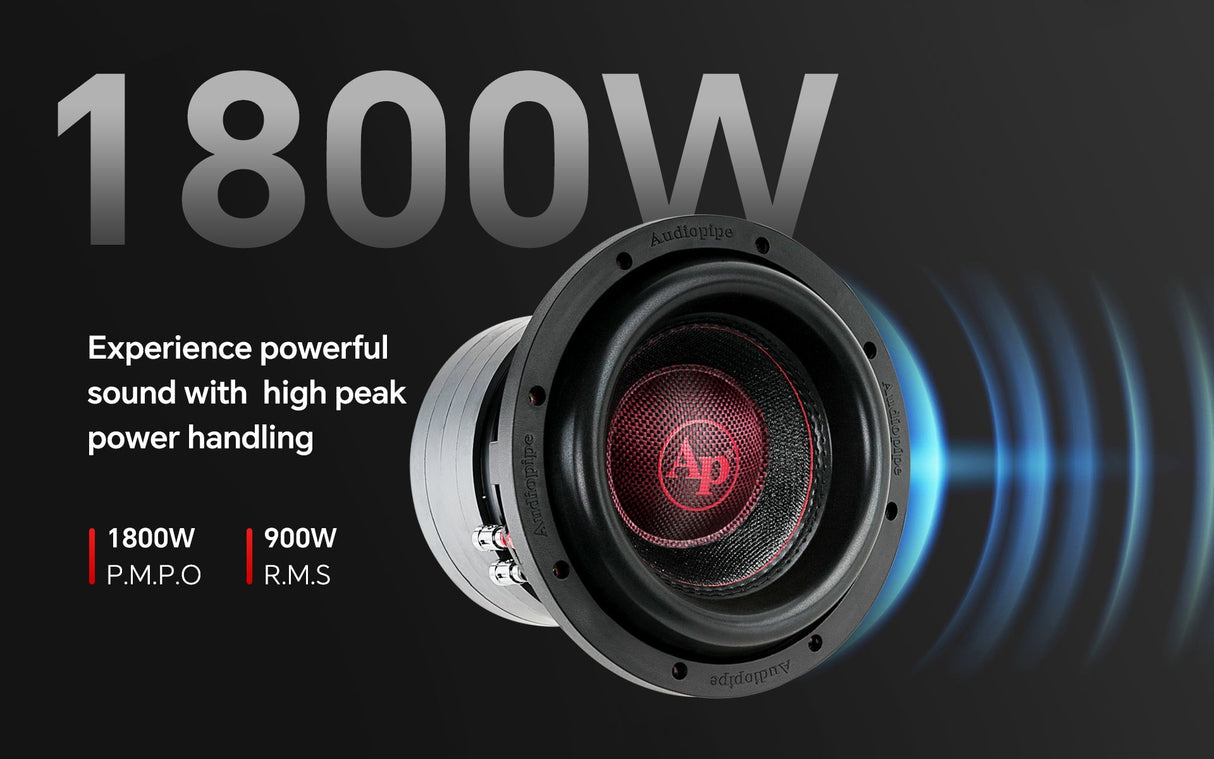 10" Quad Stack Composite Cone Subwoofer (TXX-BDC-IV-10) Audiopipe