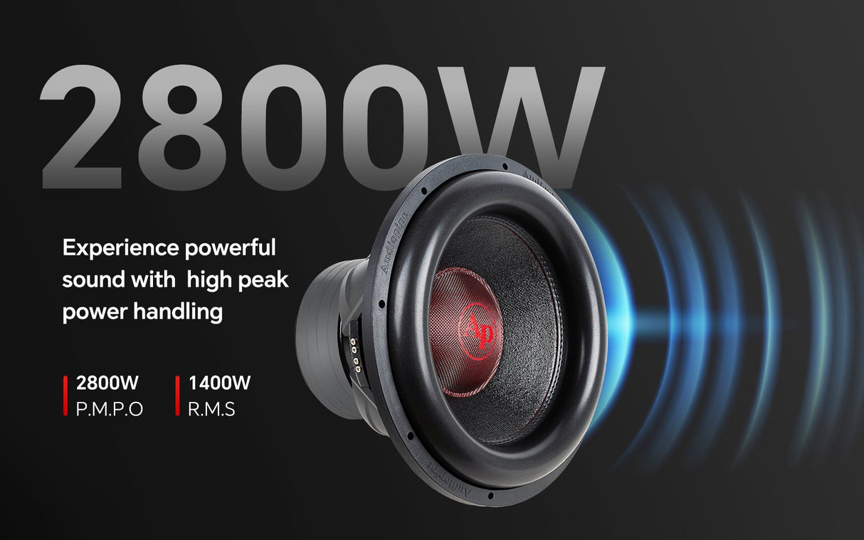TXX-BDC-III-15 15" Triple Stack Composite Cone Subwoofer Audiopipe
