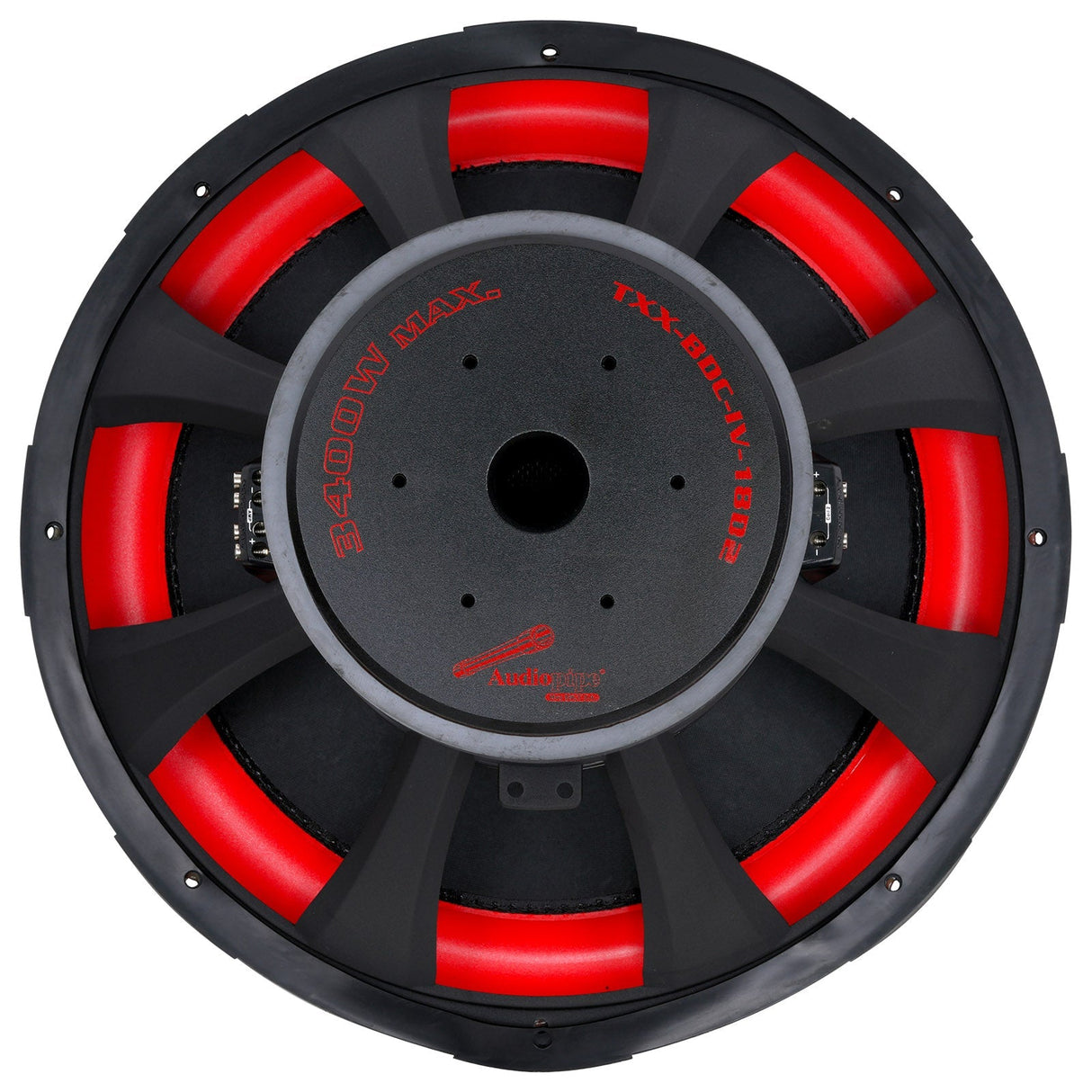 18" Quad Stack Composite Cone Subwoofer (TXX-BDC-IV-18D2) Audiopipe