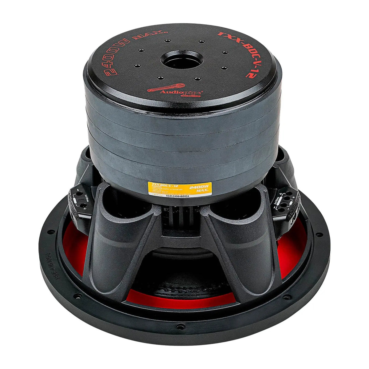 Audiopipe TXX-BDC-V-12 | 12" 1200W RMS Subwoofer DVC 4-Ohm