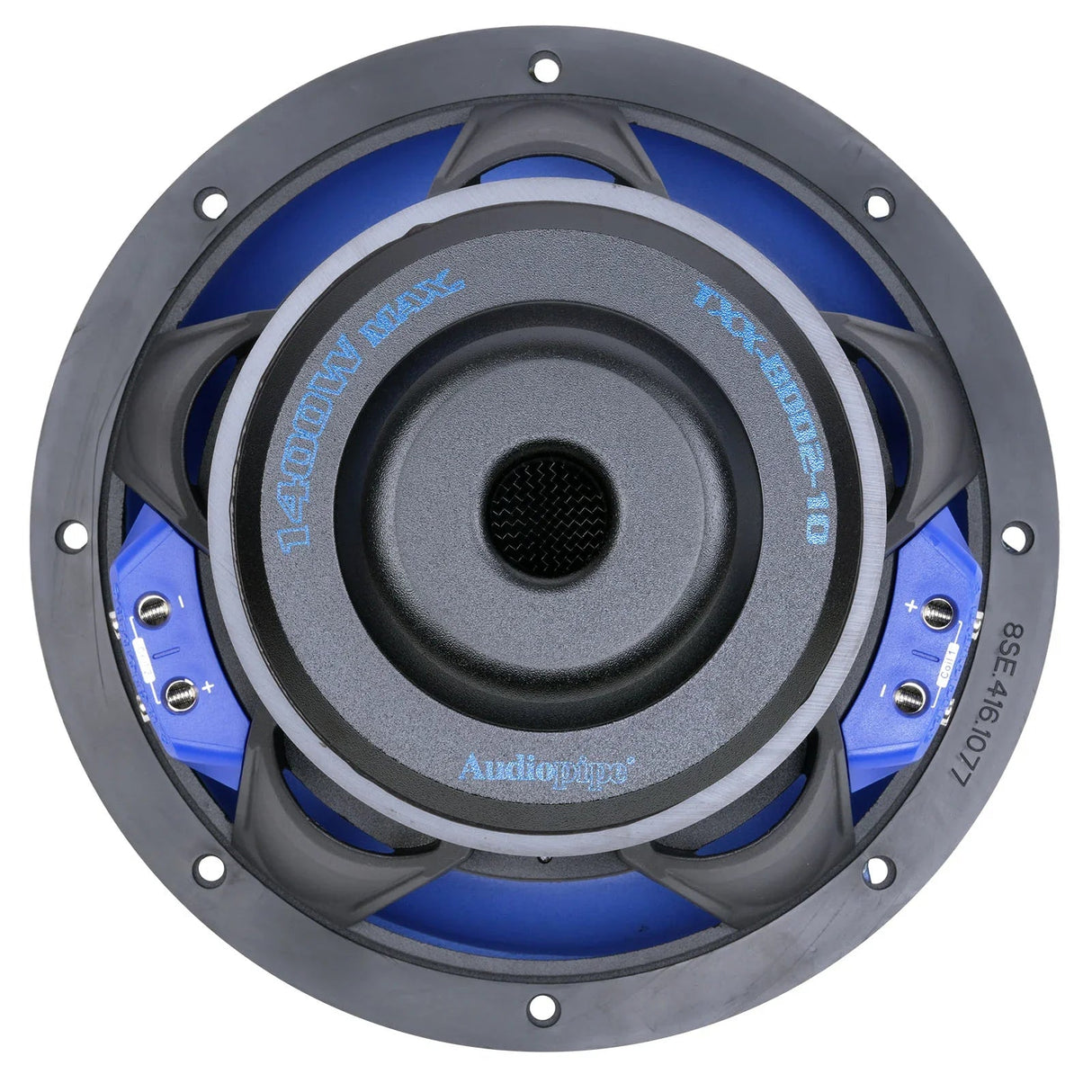 Audiopipe TXX-BDD2-10 | 10” 700W RMS Double Stack High Power Subwoofer DVC Audiopipe
