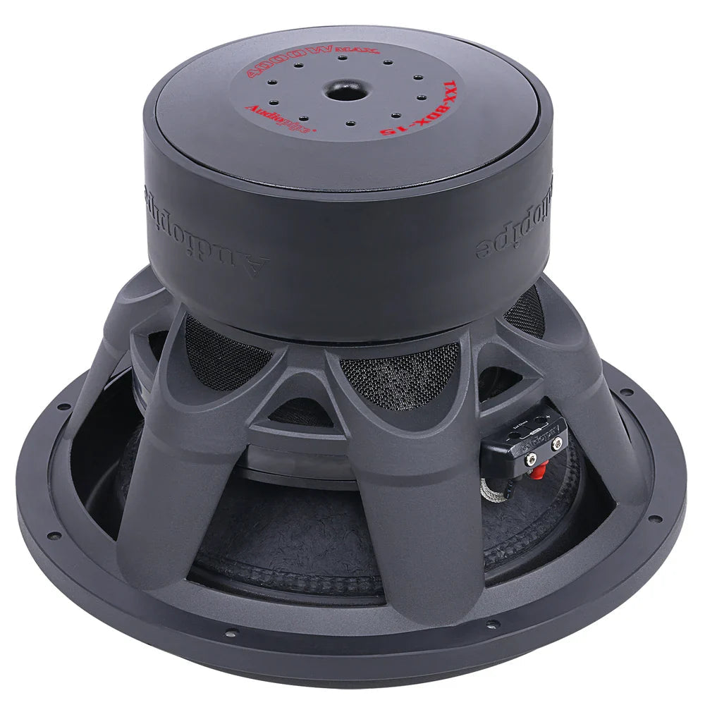 Audiopipe TXX-BDX-15 15" 2000W RMS Competition Subwoofer DVC 4-Ohm Audiopipe
