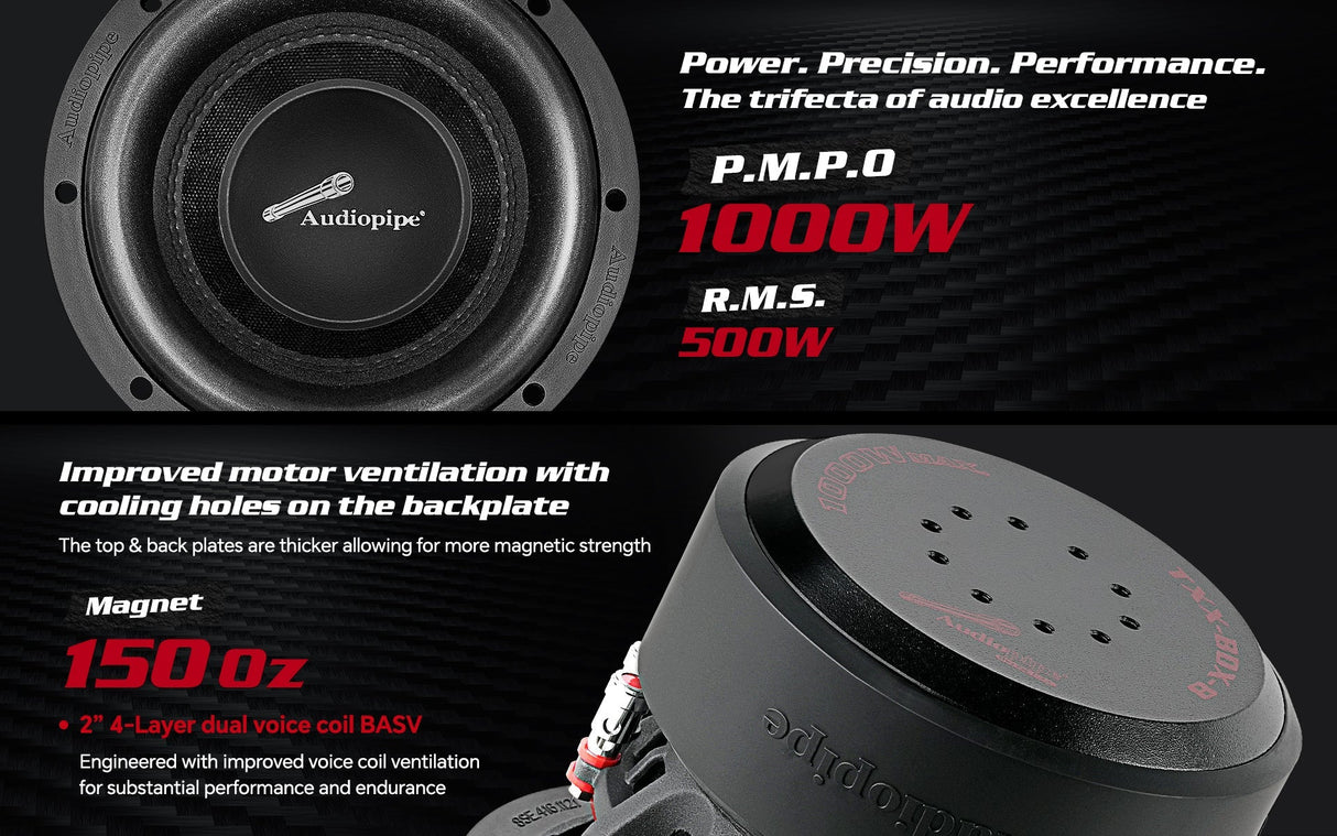 8" Competition Subwoofer (TXX-BDX-8) Audiopipe