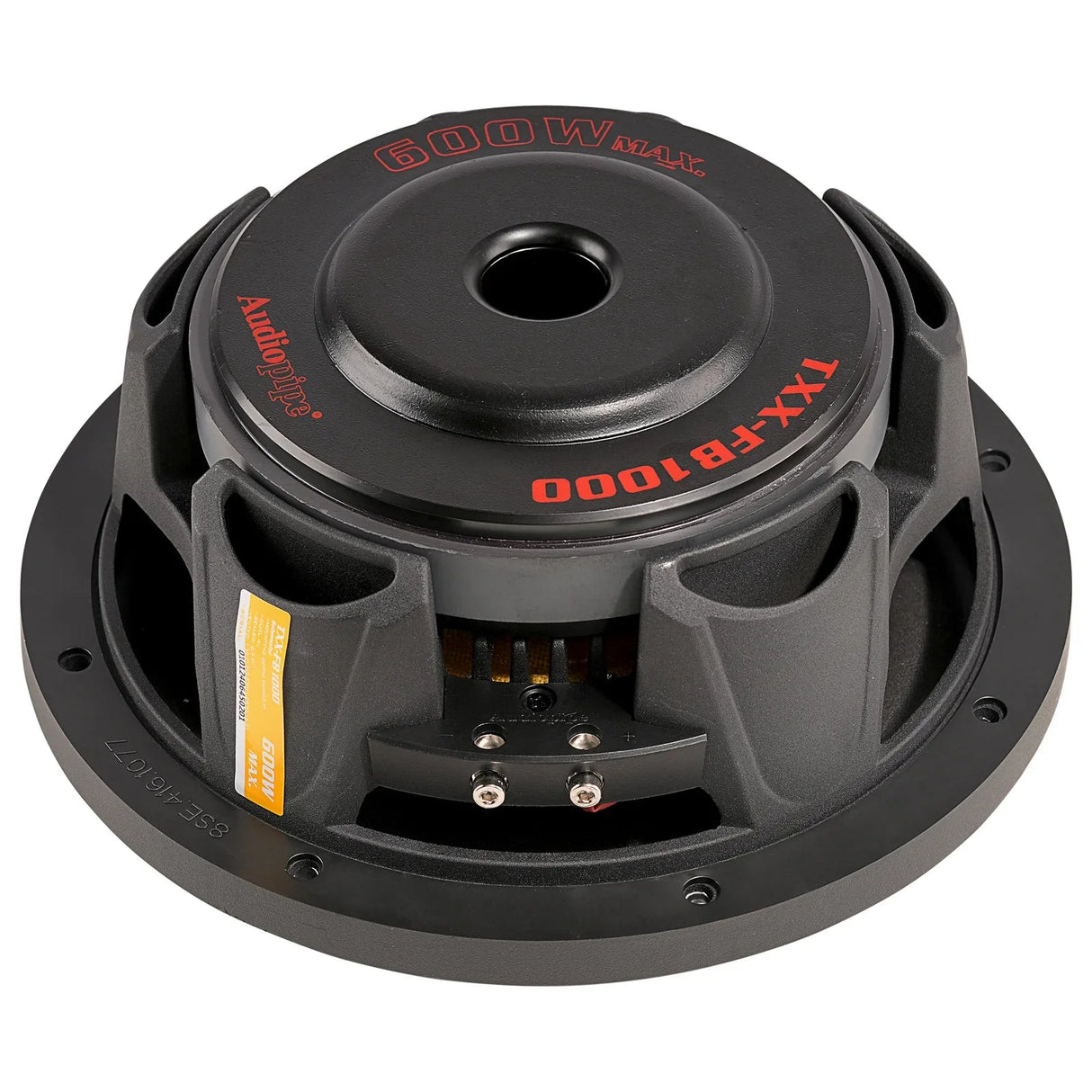 Audiopipe TXX-FB1000 | 10" 300W RMS Shallow Mount Subwoofer DVC 4-Ohm Audiopipe