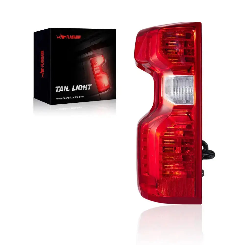 Tail Light Assembly Driver + Passenger (Left + Right) Set for 2019-2022 Chevrolet Chevy Silverado 1500