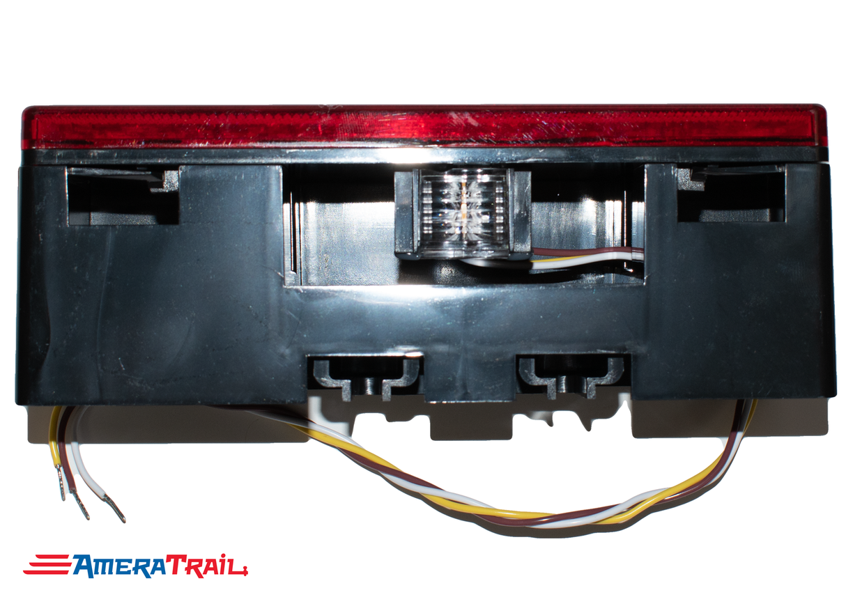 Low Profile Multi-Function LED Taillight, DRIVER, Stop / Turn / Tail / Side Reflector / Tag Light - Tecniq