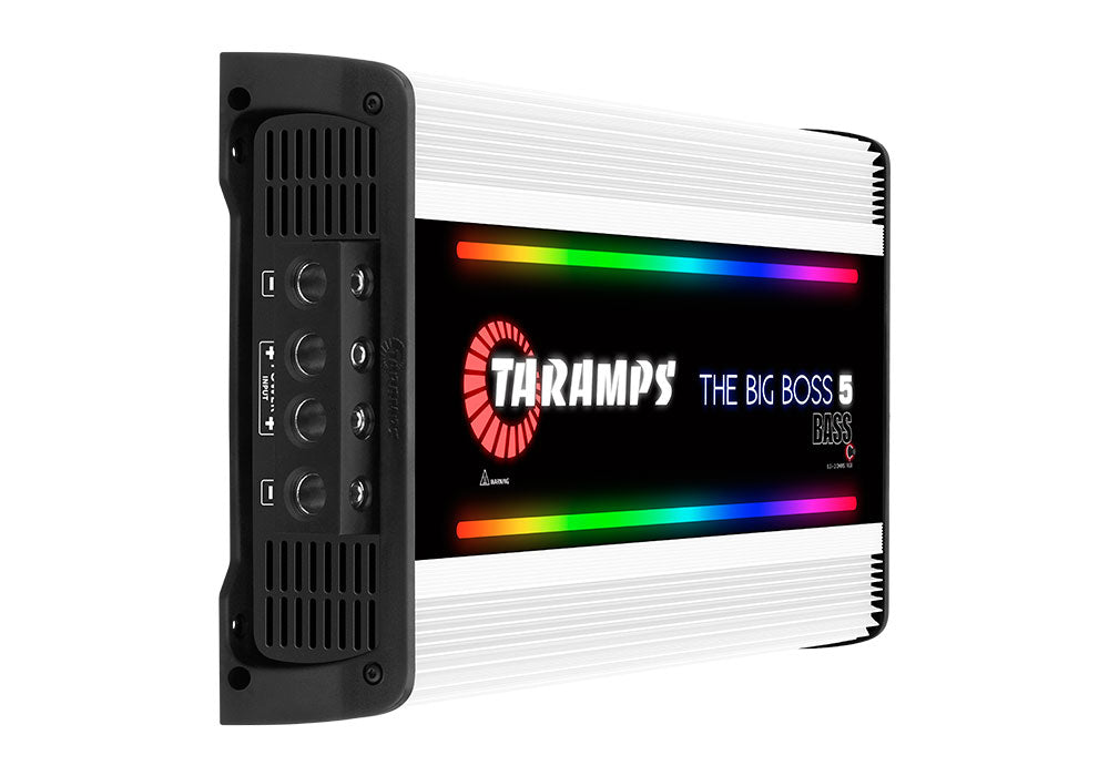 Taramps Big Boss 5 Bass 5000W RMS Monoblock Amplifier 0.5-Ohm~2-Ohm Taramps