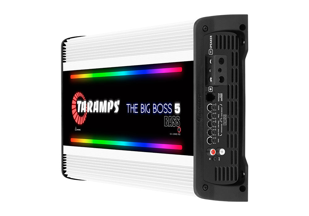Taramps Big Boss 5 Bass 5000W RMS Monoblock Amplifier 0.5-Ohm~2-Ohm Taramps