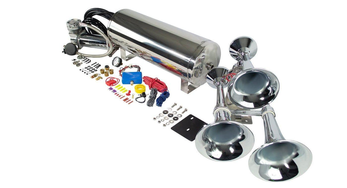 The Riot Train Horn Kit (Bling Edition) HornBlasters