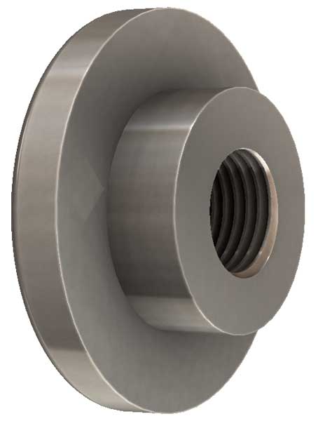 Threaded Weld Washer 3/8"-24 6 Pack