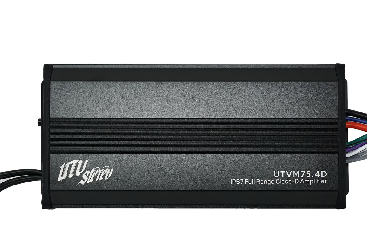 M-Series 600W 4-Channel Amplifier | UTVM-75.4D UTV Stereo