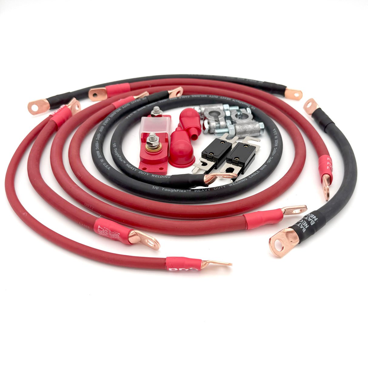 Toyota FJ Cruiser Big 7 Battery Cables Kit (2007–2014)