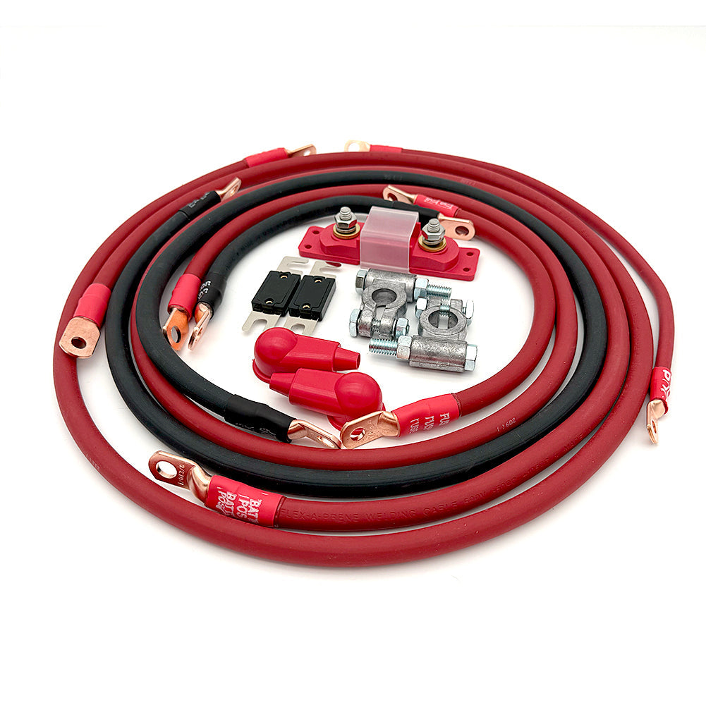 Toyota Tundra Big 7 Battery Cables Kit (Gen 1 - 2000-2006)