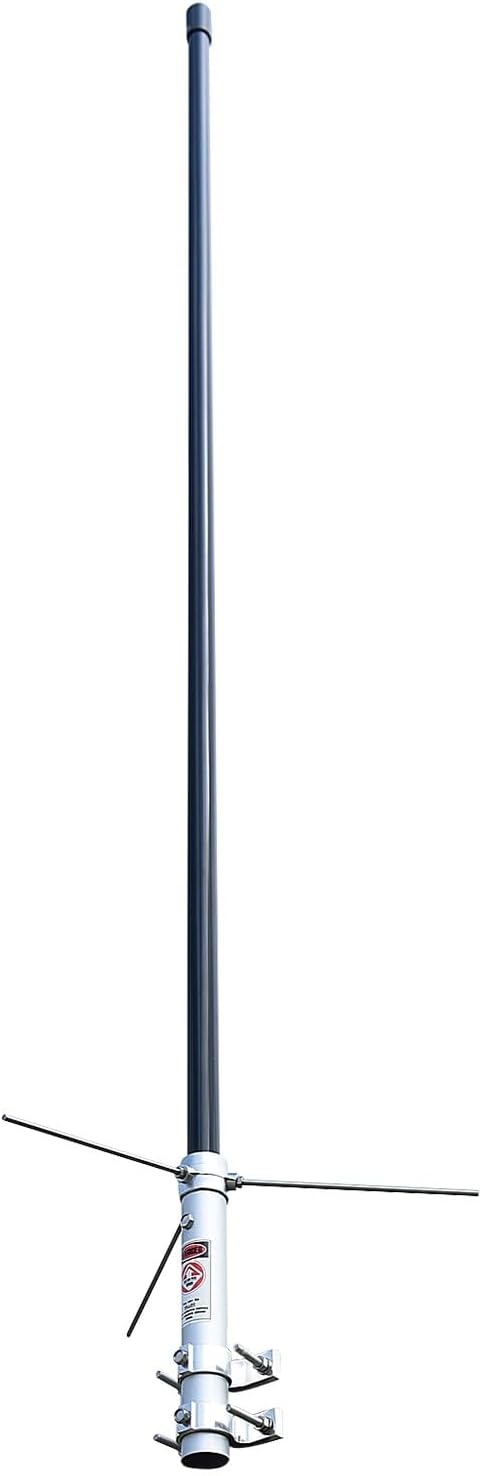 Tram 200-Watt Pretuned Fiberglass Base Antenna (Black) #1486-B TekShack