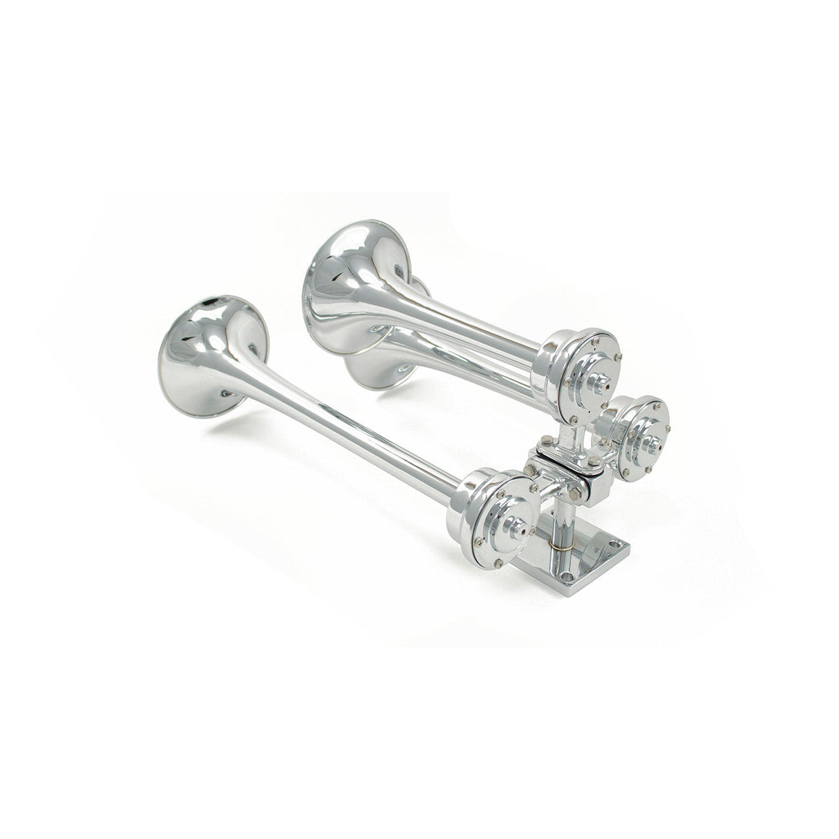 Strombos Chrome Triplex Nautical Horn HornBlasters