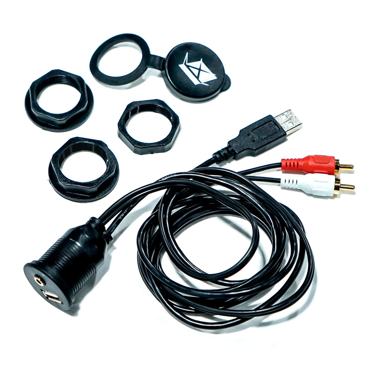 AudioFormz USB / AUX Flush-Mount Adapter Universal-Fit