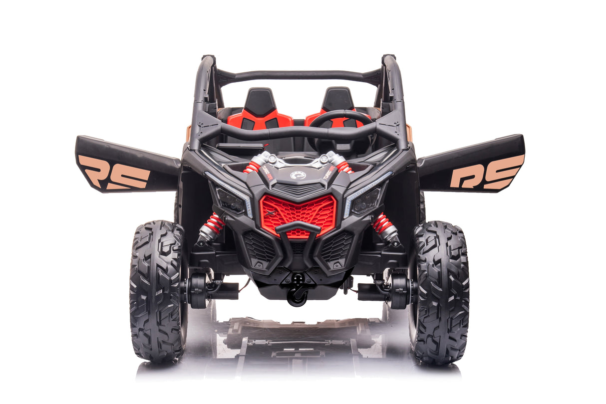 4 Wheel Drive 2 Seater ATV Ride On UTV Quad Electric Buggy Truck W/Magic Cars® Parental Control