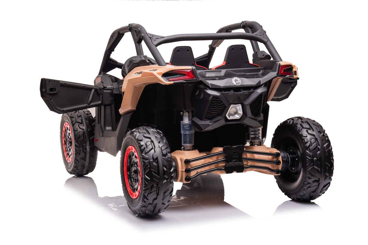 4 Wheel Drive 2 Seater ATV Ride On UTV Quad Electric Buggy Truck W/Magic Cars® Parental Control