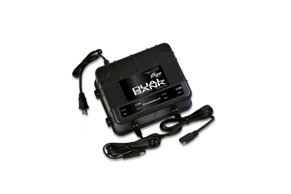 Dual-Bank Battery Charger/Maintainer | UTVS-BCM2 UTV Stereo