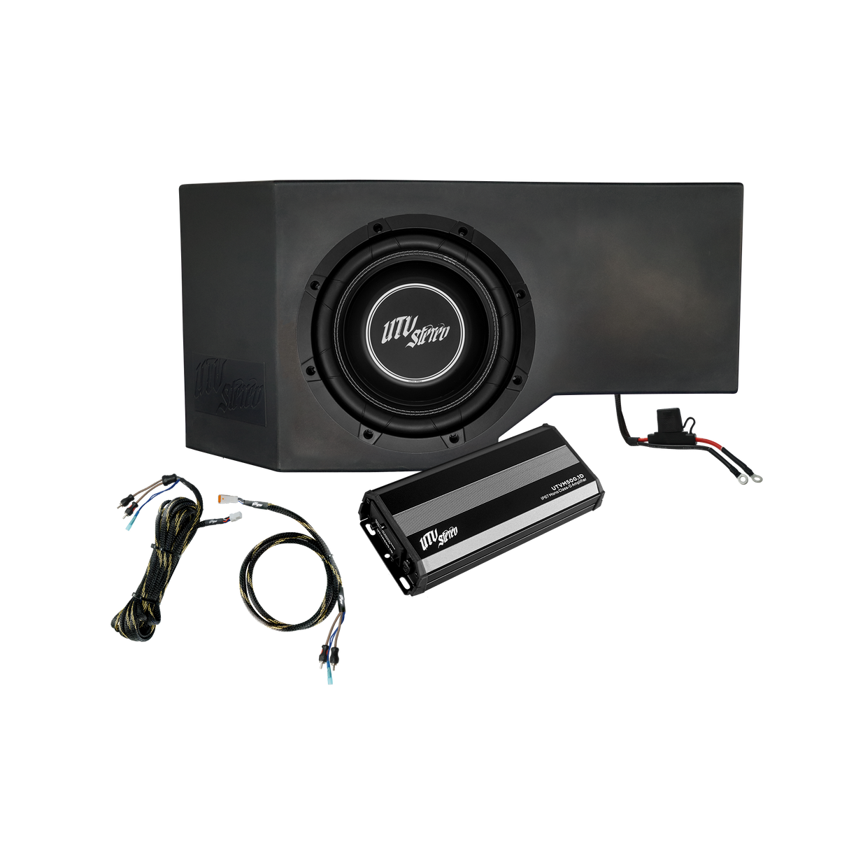 Can-Am® Defender HD10 500W Single Side 10" Subwoofer Kit | UTVS-DEF-SUB-500 UTV Stereo