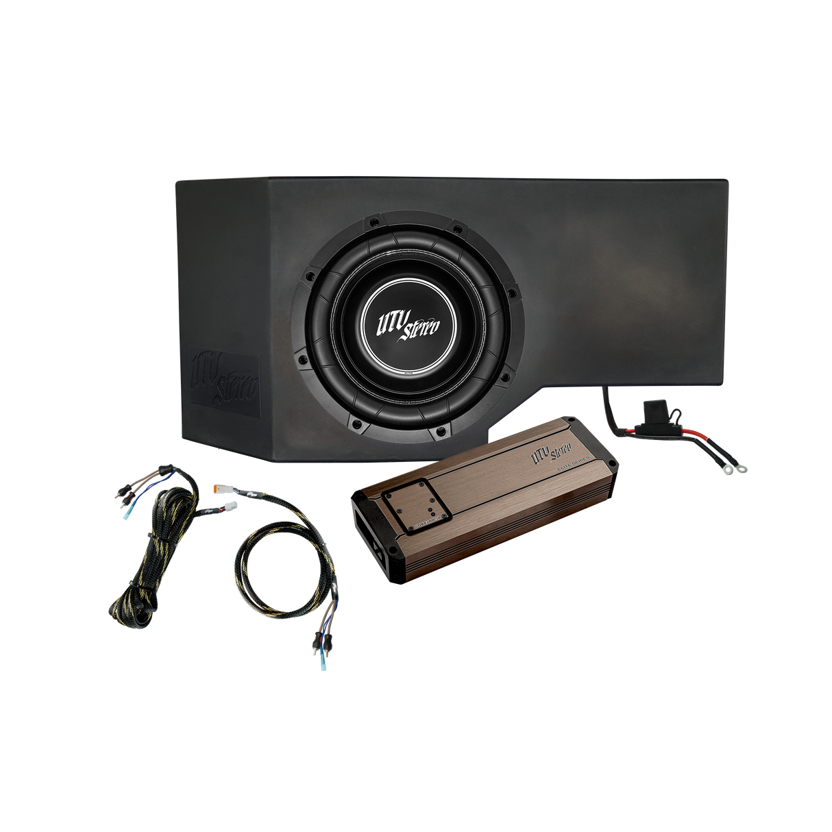 Can-Am® Defender HD10 1200W Single Side 10" Subwoofer Kit | UTVS-DEF-SUB-1200 UTV Stereo