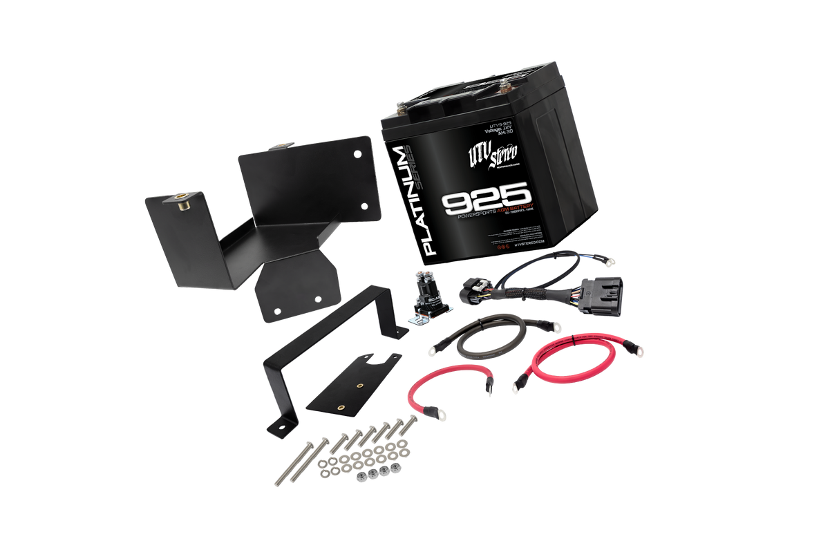 Can-Am® Defender HD11 2nd Battery Kit | UTVS-DEF2-2BATT-KIT UTV Stereo