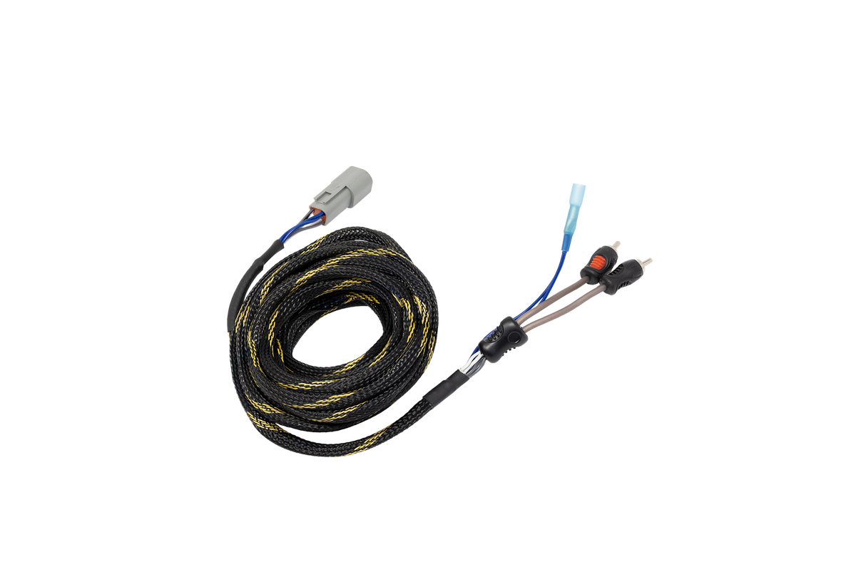 UTV Stereo Defender HD11 BRP GO! Subwoofer RCA Output Harness - 16' | UTVS-DEF2-GO-SUB-OUT-16 UTV Stereo