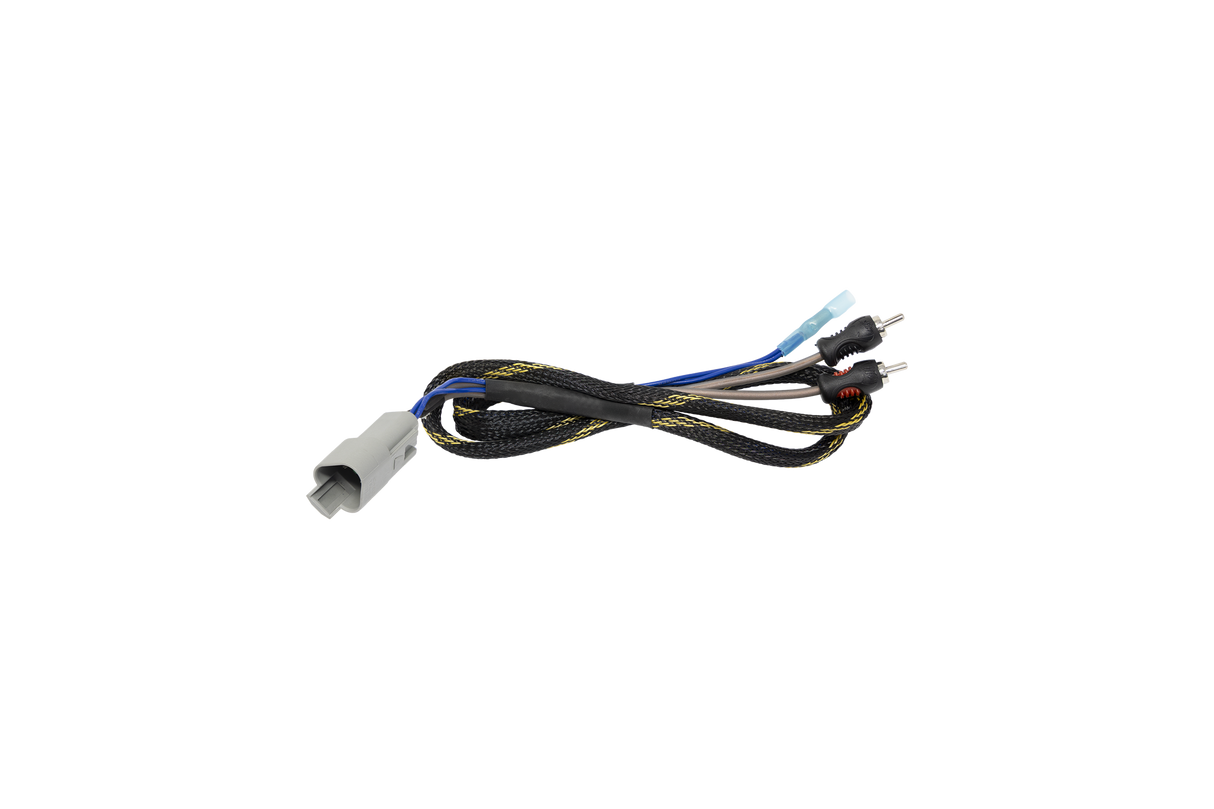 UTV Stereo Defender HD11 BRP GO! Subwoofer RCA Output Harness - 3' | UTVS-DEF2-GO-SUB-OUT-3 UTV Stereo
