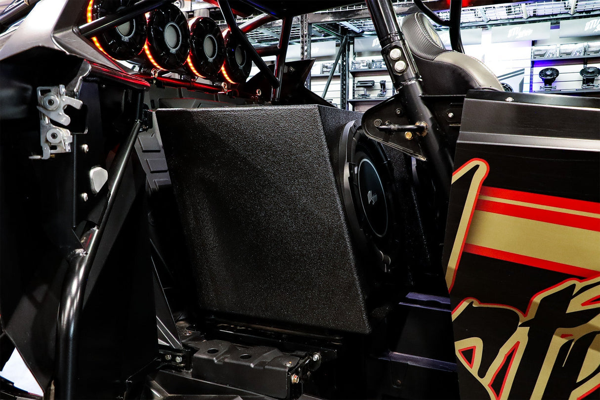 Vented 15" Seat Replacement Enclosure & UTVS 15" Elite Series Subwoofer | UTVS-VENC-F15E2 UTV Stereo