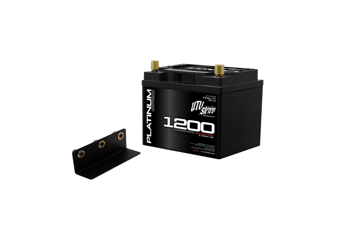 Kawasaki Teryx H2 OEM Battery Replacement Kit | UTVS-H2-OEM-BATT-KIT UTV Stereo