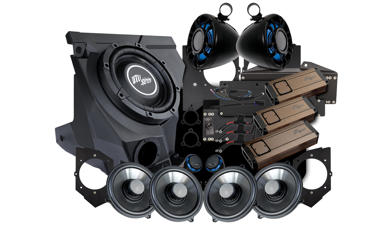 KAWASAKI® TERYX H2 GARMIN TREAD® Elite Stage 8 Stereo Kit | UTVS-H2-S8-GRM UTV Stereo