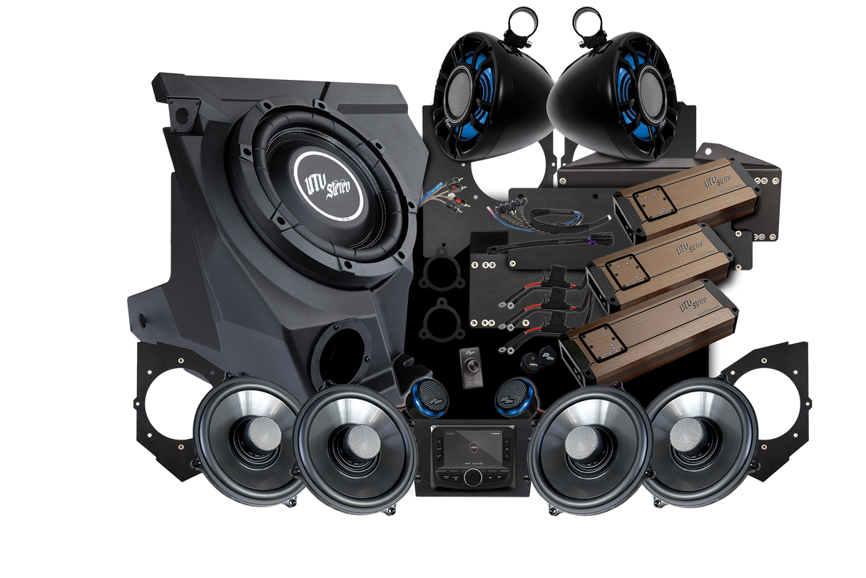 KAWASAKI® TERYX H2 Elite Stage 8 Stereo Kit | UTVS-H2-S8 UTV Stereo