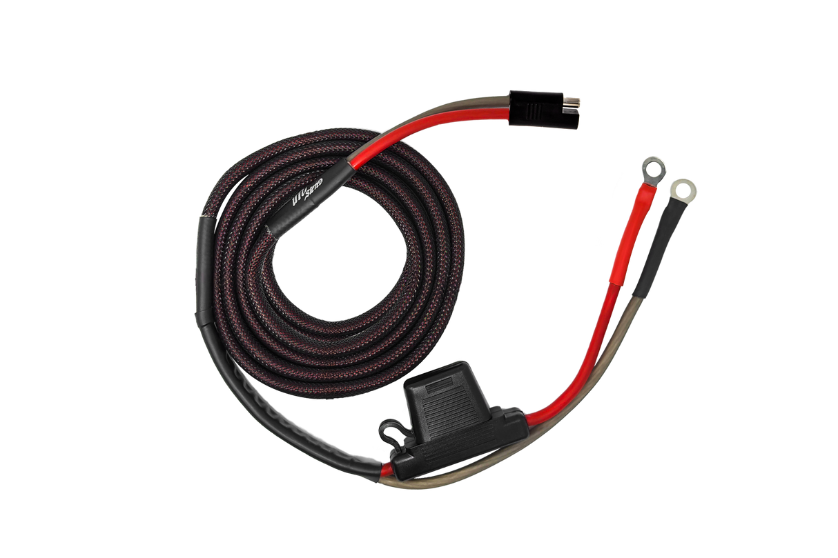Can-Am® Defender HD11 187" Amp Power Harness - 80 Amp Fused | UTVS-HRN-AMP-PWR-187 UTV Stereo