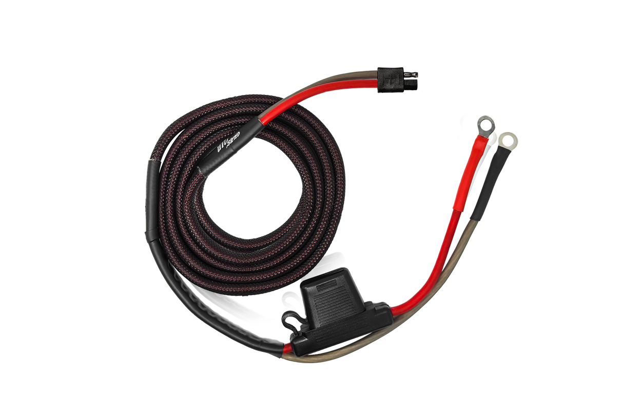 147" Amp Power Harness - 80 Amp Fused | UTVS-HRN-AMP-PWR-147 UTV Stereo