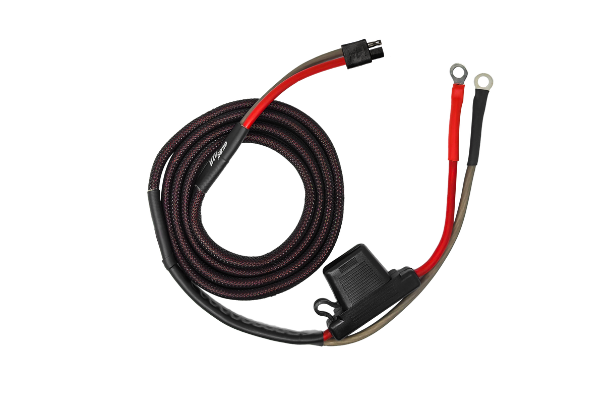 86" Power Harness for Amplifier Installation - 80Amp Fused | UTVS-HRN-AMP-PWR-86 UTV Stereo