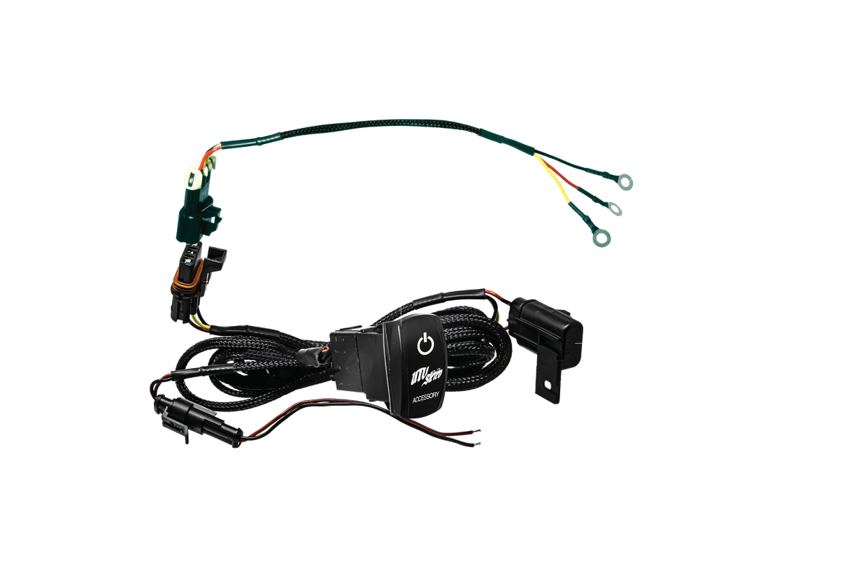 Low Current Harness + Rocker Switch | UTVS-HRN-LC-ACC UTV Stereo