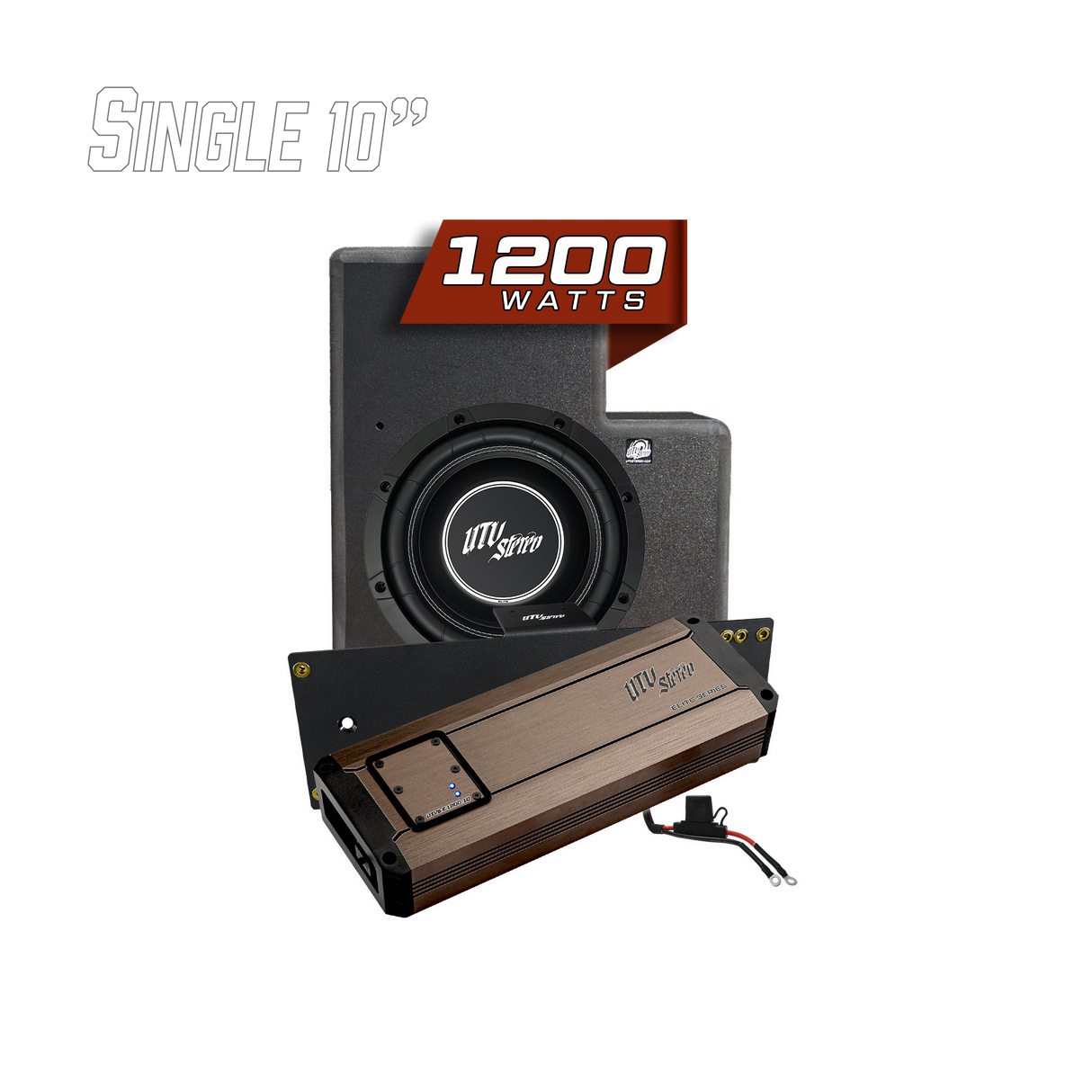 '20-'26 RZR® Pro Series Elite Rear Sub Upgrade Kit (4-Seat Models Only) | UTVS-PRO-RS-UP-E UTV Stereo