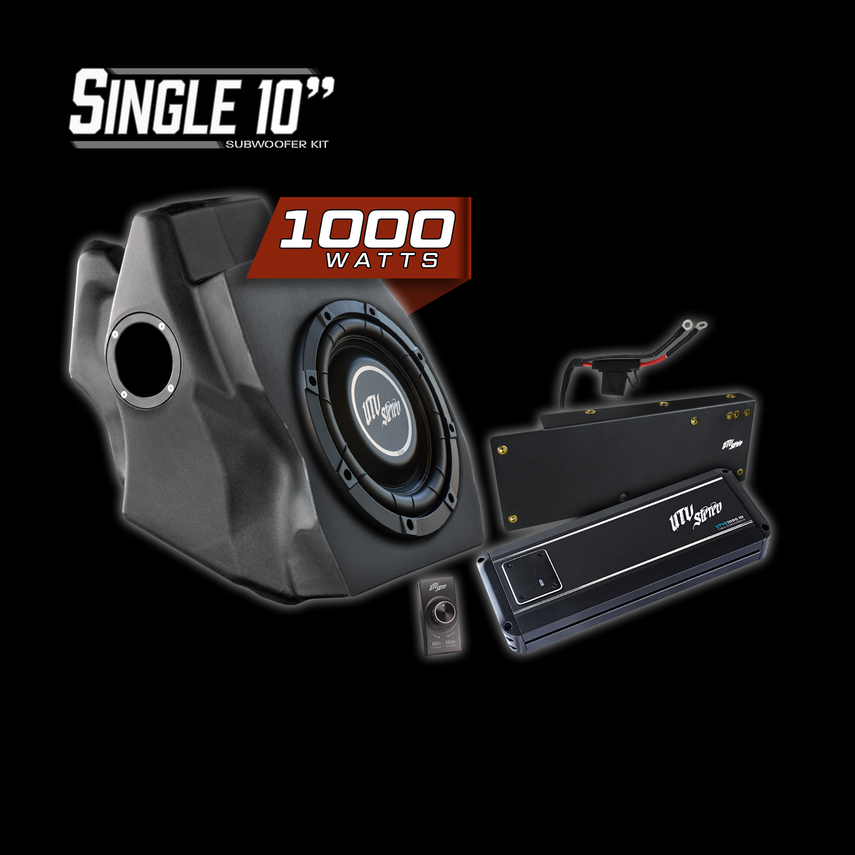 '20-'24 RZR® Pro Series 1000W Subwoofer | UTVS-PRO-SUB-1000-1 UTV Stereo